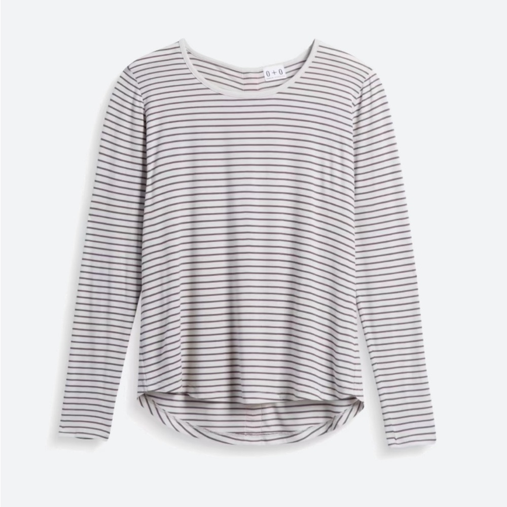 Olive & Oak - Dahn Zipper Detail Knit Top -long sleeve From stitch fix - size XL